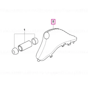 Cumpără online Protecție frână piele REDWOOD RED - BMW - Mini