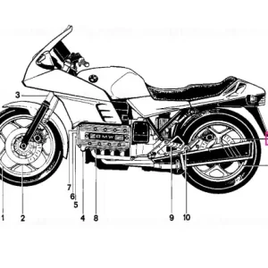 Comandă acum Disc frână spate negru ABS - BMW Motorrad