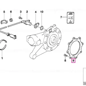 Noutate Inel senzor spate - BMW Motorrad