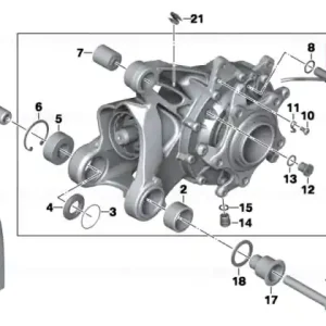 Senzor viteza roată - BMW Motorrad Plată sigură