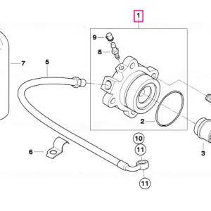 Cilindru receptor D=32MM - BMW Motorrad Preț mic