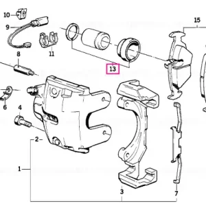 Set reparație etrier frână FN 57 - BMW Vezi acum