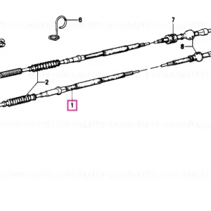 Cablu ambreiaj, L=1410MM - BMW Motorrad Cumpără online