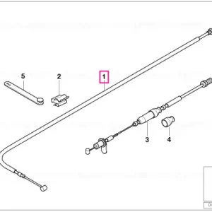 Cablu accelerator - BMW Motorrad Plată securizată