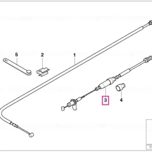 Cablu accelerator conector - BMW Motorrad Bestseller
