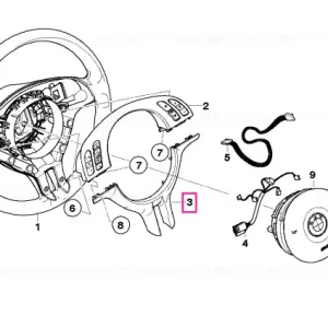 Ciorap volan MUSCHELAHORN - BMW Cumpără online