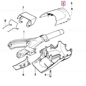 Super ofertă Panou trim, parte superioara - BMW