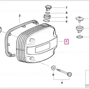 Capac cutie culbutori stânga CR - BMW Motorrad Reduceri
