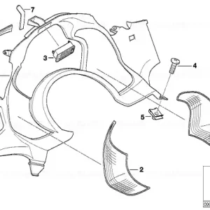 Preț mic Capac tablou SCHWARZ - BMW Motorrad