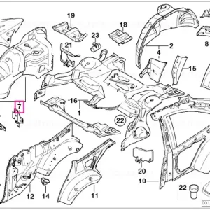 Bestseller Suport pentru montaj baterie - BMW