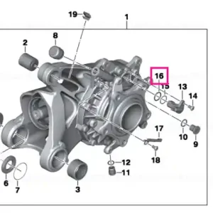 O-ring 15X2 - BMW Motorrad Vezi acum