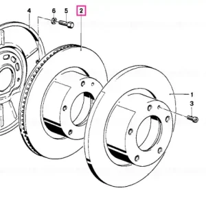Bestseller Disc frana ventilat 280X25 - BMW