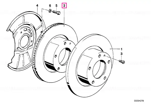 Reducere de preț Disc frana ventilat 324X30 - BMW
