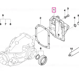 Capac transmisie TYP 168K - BMW Doar azi