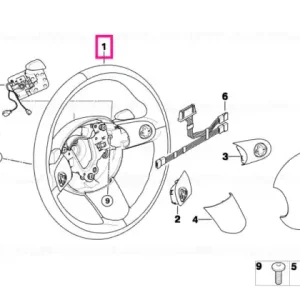 Airbag volan sport piele SteptronicMFL - BMW - Mini Cel mai bun preț