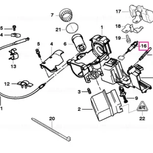 Știft carbon 2-FACH - BMW Retur ușor