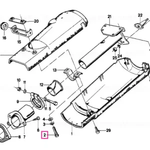 Chilipir Șurub de rupere M8X47 - BMW