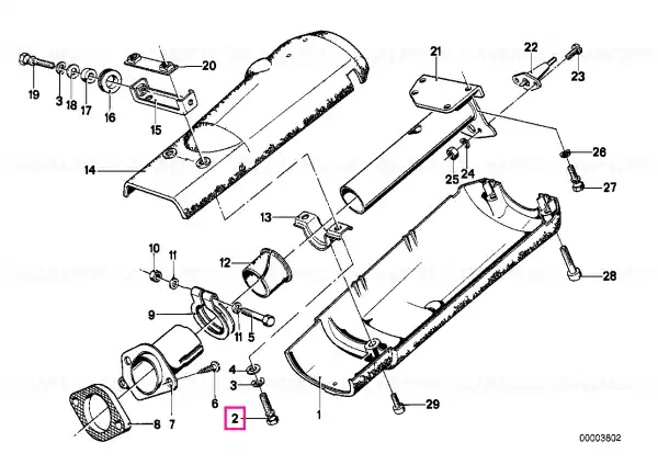 Chilipir Șurub de rupere M8X47 - BMW