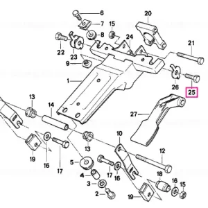 Reducere de preț Șurub hexagonal M8X2X32 LINKS - BMW