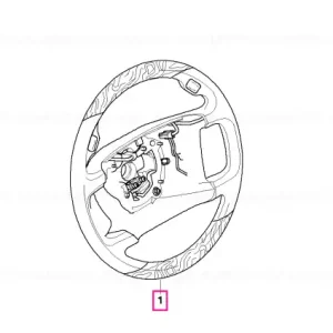 Cumpărături sigure Jantă volan piele/lemn cireş, SCHWARZ - BMW