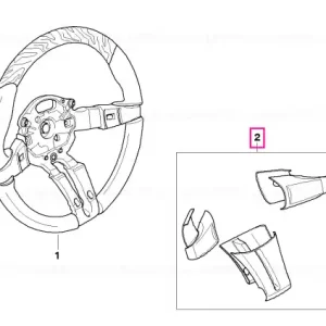 Set capace spițe HOLZ PLATANE - BMW Discount