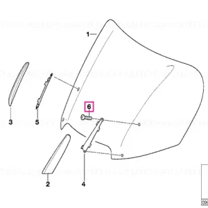 Reducere specială Surub cap cilindric M5X16 A4/80 M5X16  A4/80 - BMW Motorrad