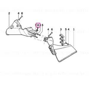 Surub cap cilindric M5X16 - BMW Motorrad Reducere specială