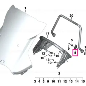 Disc blocare stang - BMW Motorrad Preț promoțional