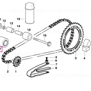 Roată tensionare lanț DI=10MM - BMW Motorrad Ofertă de sezon