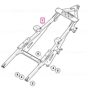 Reducere Cadru spate - BMW Motorrad