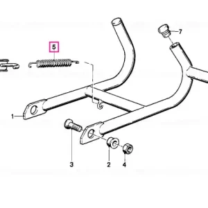 Resort tensiune L=97MM - BMW Motorrad Retur gratuit