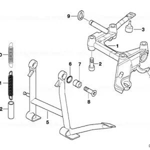 Livrare gratuită Tampon limitator H=15 - BMW Motorrad