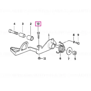 Promoție Șurub hexagonal M6X20-8.8ZNS3 - BMW Motorrad