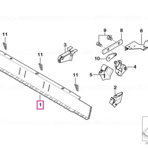 Cel mai bun preț Element transversal podea față - BMW
