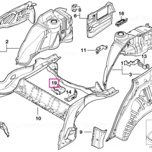 Suport tobă finală spate - BMW Reduceri