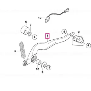 Comandă acum Pedală frână - BMW Motorrad