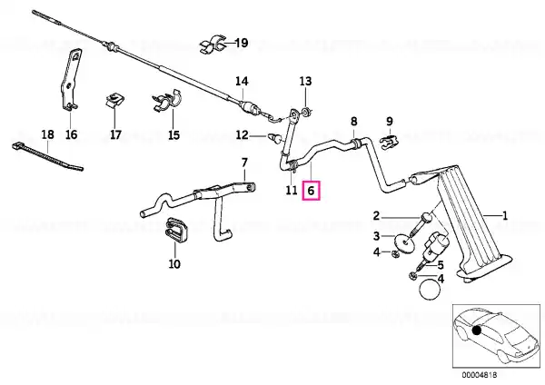Reducere de preț Arbore pedală accelerator - BMW