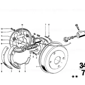 Tambur frână D=230MM - BMW Ultima șansă