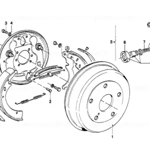 Cumpărături sigure Set garnituri cilindru frână ATE 22,20MM - BMW
