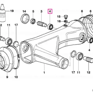 Rulment ac 10X32X17 - BMW Motorrad Cel mai vândut