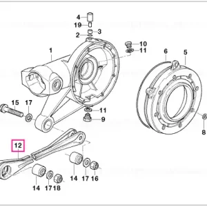 Tijă metalică L=365MM - BMW Motorrad Reducere
