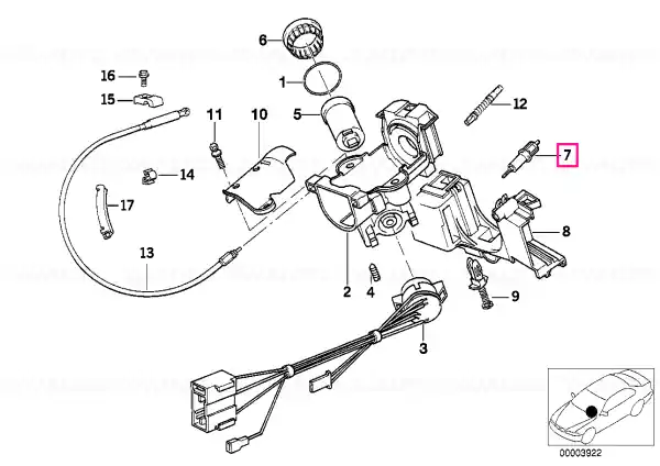 Reduceri Știft carbon AIRBAG-2 - BMW