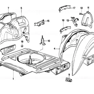 Cumpără acum Panou trim lateral dreapta - BMW