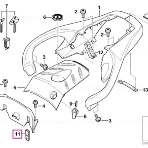 Inel etanșare RECHTS - BMW Motorrad Livrare rapidă