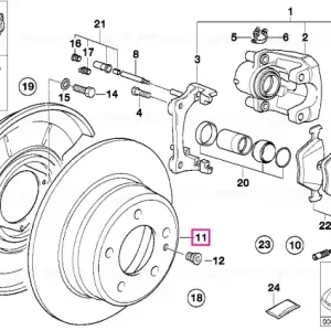 Disc frana 282X12 - BMW Mai ieftin