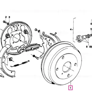Tambur frână D=250 - BMW Nu rata