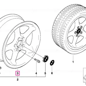 Reduceri Jantă aluminiu 7JX16 ET:20 7JX16     ET:20 - BMW