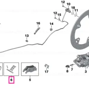 Preț redus Set piese montaj - BMW Motorrad
