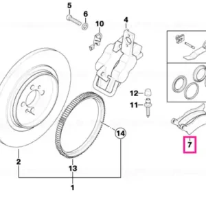 Nu rata Kit reparatie placute frana - BMW Motorrad
