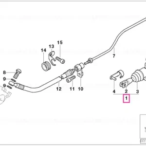 Cilindru frână spate D=14,29MM - BMW Motorrad Cel mai vândut